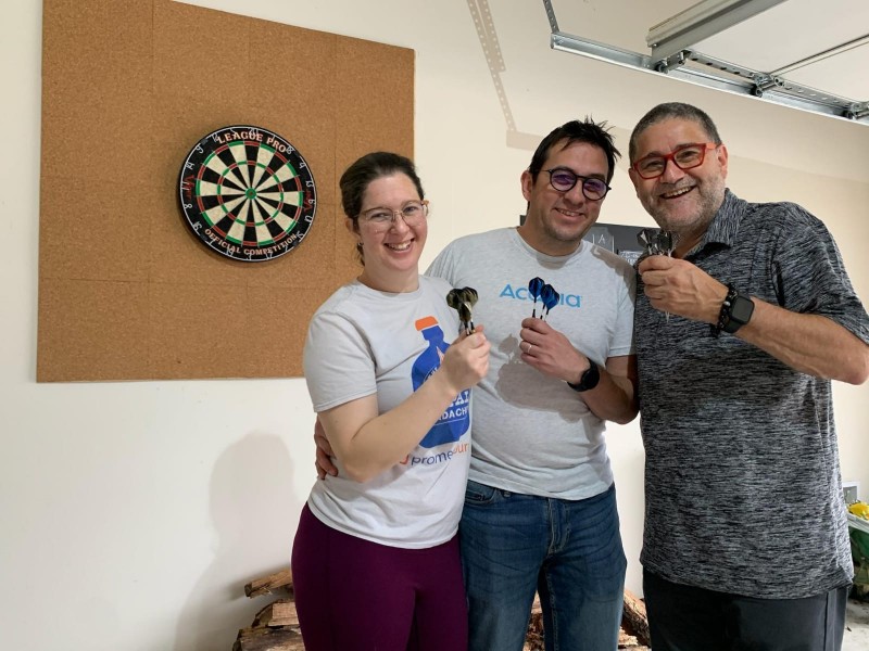 camoa, anilu and jomaro in DrupalCon North America 2021