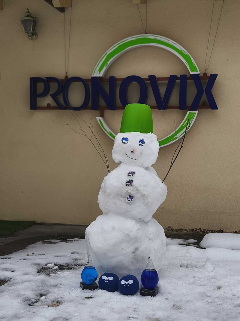 Pronovix Drupal Snowman