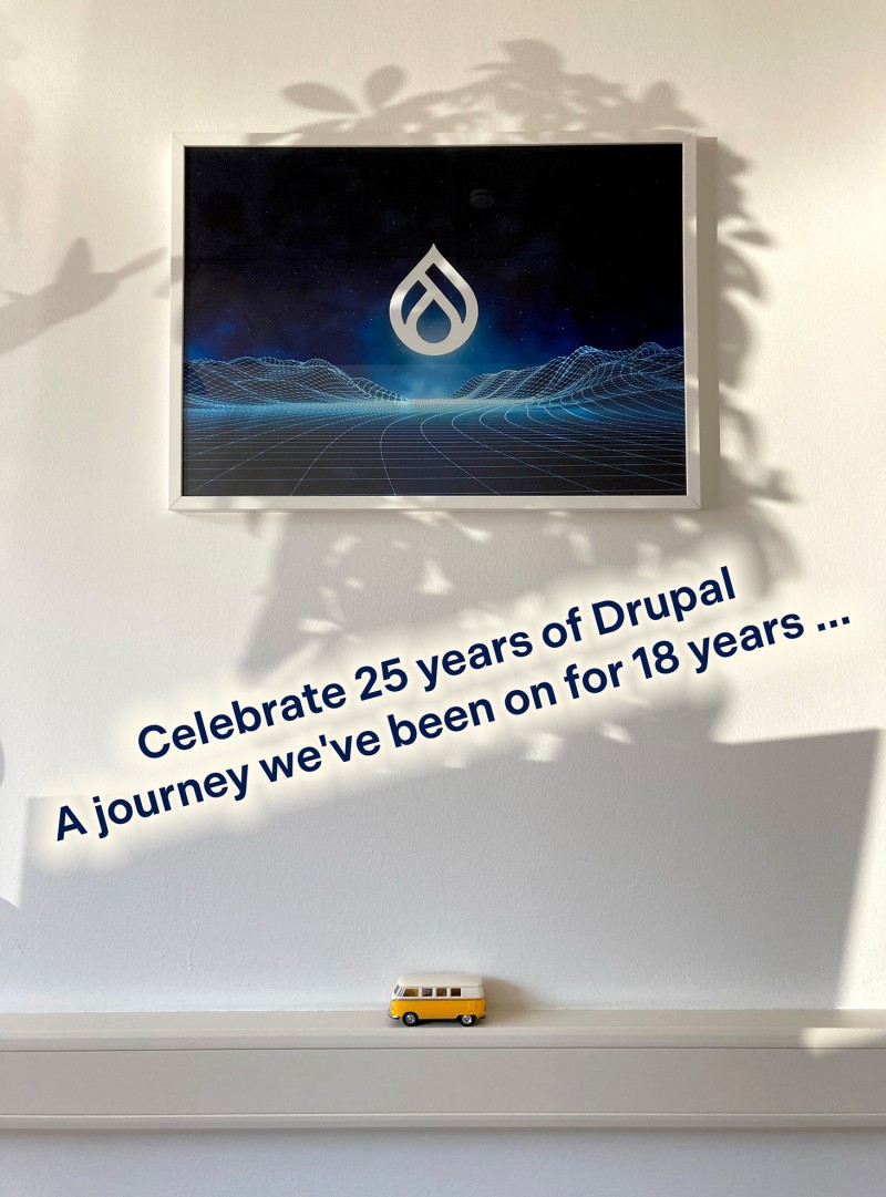 A Drupal journey we've been on for 18 years ...