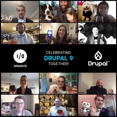 Celebrate Drupal 9 with amazee.io
