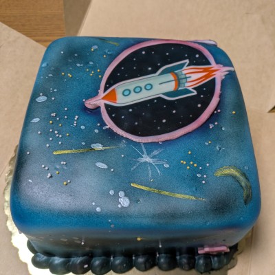 rocket cake