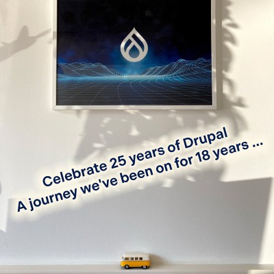 A Drupal journey we've been on for 18 years ...